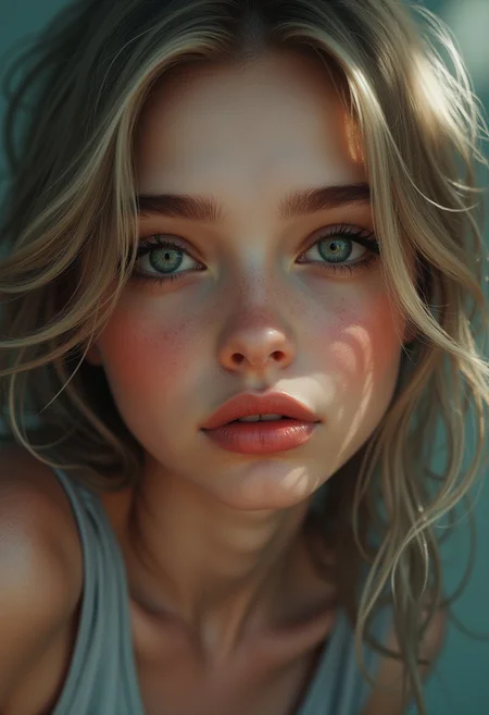 hyperrealistic digital painting by J. Scott Campbell and Jeremiah Ketner and Thomas Saliot, shallow depth of field
