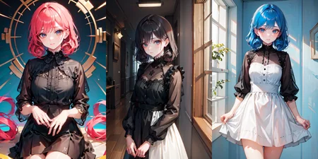 highly insanely detailed, masterpiece, top quality, best quality, highres, 4k, 8k, RAW photo, (very aesthetic, beautiful and aesthetic), rolled lob hairstyle,
__lazy-wildcards/dataset/background-color__,
<lora:rolled_lob-1.0:1>âââ