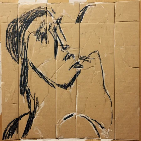 <lora:SDXL_Cardboard_drawings_Sa_May_V4:1> Cardboard drawings jazz