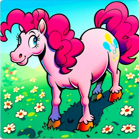 score_9, score_8_up, score_7_up, score_6_up, score_5_up, score_4_up, BREAK
Pinkie Pie Horse, hoers, solo, full body, official nintendo artwork, pink body, pink mane, grassy field, blue sky, simple background <lora:mario_universe-v6_pdxl:1.0>