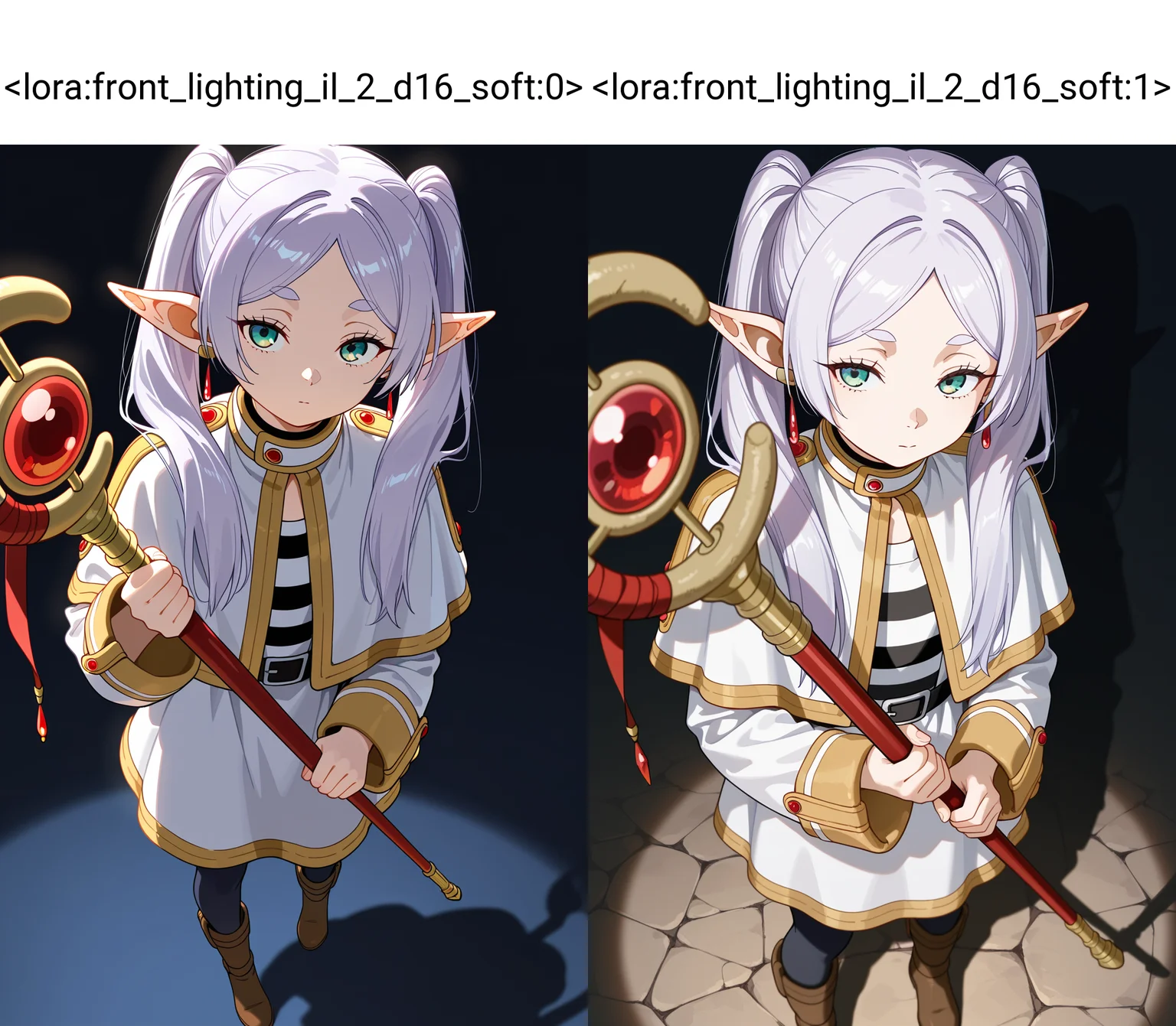 masterpiece, best quality, absurdres, safe
1girl, frieren, dark background, shadow, holding staff
<lora:front_lighting_il_2_d16_soft:0>