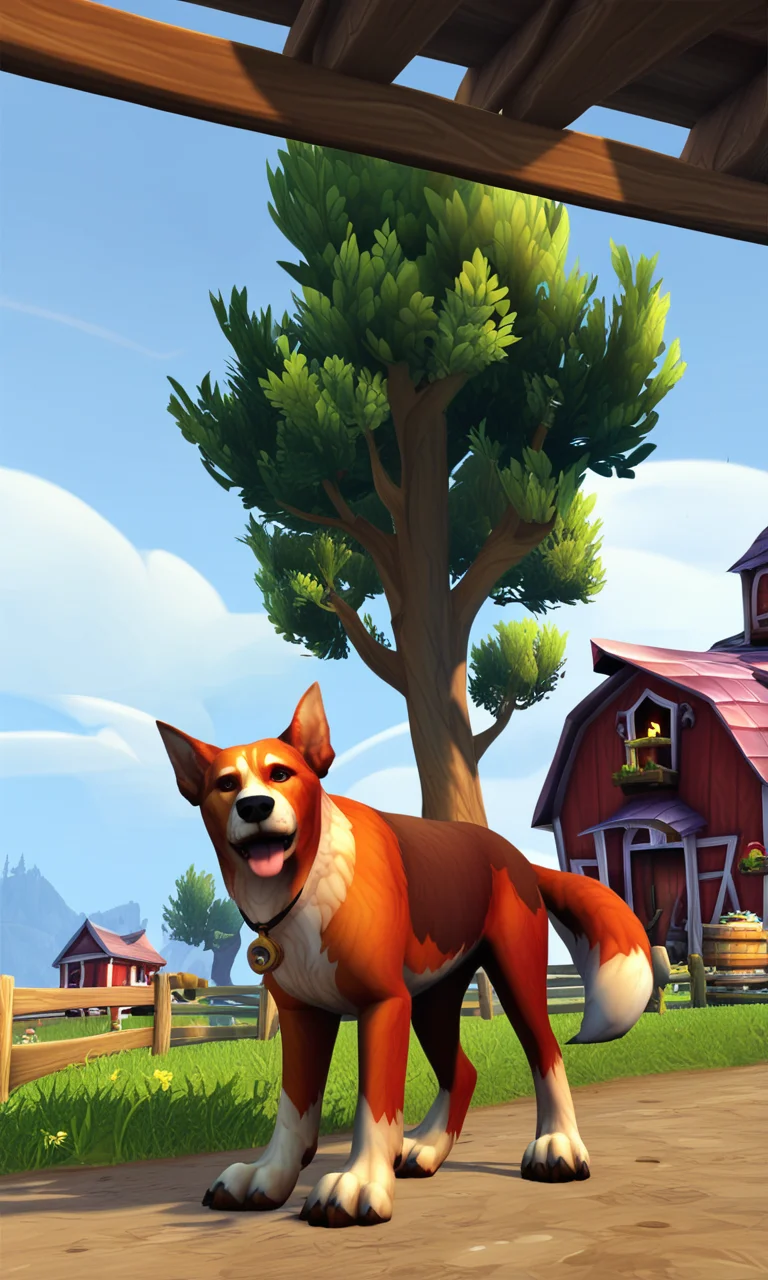 score_9, score_8_up, score_7_up, rating_safe BREAK, world of warcraft, dog, barn, warcraftstyle, scenery, <lora:WarcraftStyle_v2-000004:0.75>