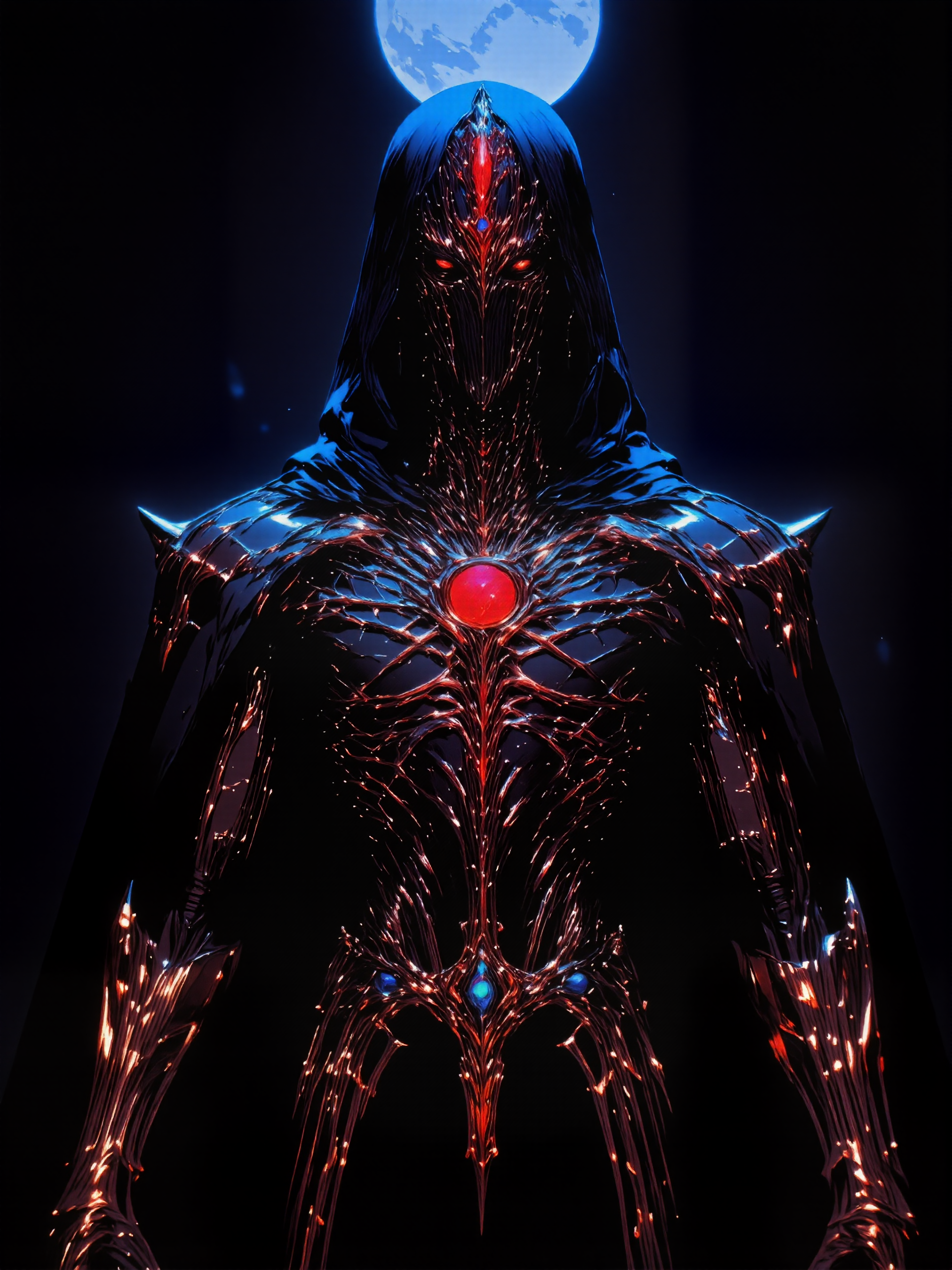 photorealistic, highly detailed, intricate, fractal, iridescence, [:glowing eyes:6], 8k, 16k, gradient background, trapped in the shadows, enlightened by darkness, guided by demons, for eternity, glowing eyes, low camera angle, fractal, iridescence, glow, night blue, silver, platinum, , moonlit, mythp0rt, ne0nfant4sy, midjourney_whisper_avant_couture, <lora:style-mythic_fantasy-v2-flux-by_velvets:0.85> <lora:style-neon_fantasy-flux-by_neowave:0.8> <lora:epic_gorgeous_details-balance-flux-by_flyway:0.72> <lora:style-midjourney_lucid_dreams-flux-by_kawaiikitsuneai:0.2> <lora:midjourney_whisper_avant_couture-flux-by_aihonobono2023:0.76>