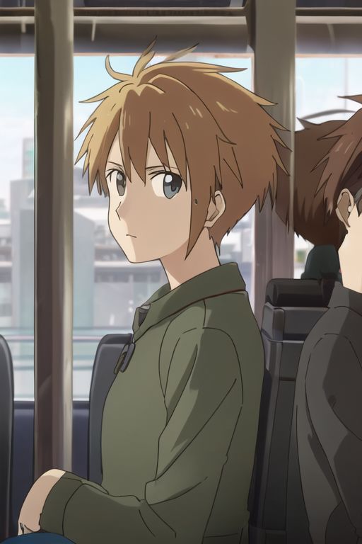 Portraits, Intercity Bus, Crowd, Sweetdrop, Looking at viewer
