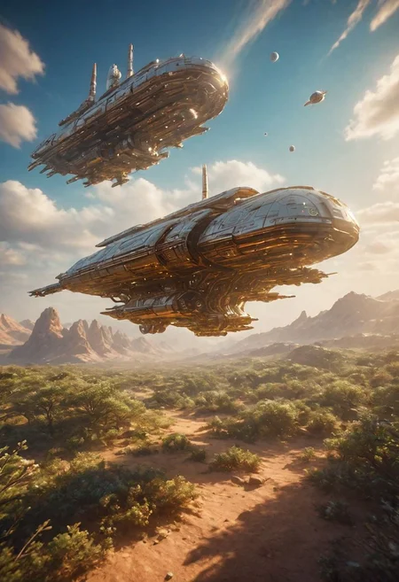 spstation, spacecraft, spaceship, science_fiction, future, industrial_style, mechanical_style, mecha_ style, artificial_satellite, space_station, colony_ship, nasa, interstellar_colonization, interstellar_travel, star_trek, alien, starwars, space, stardust, planet, nebula, galaxy, spectacular, Interstellar, ,more detail XL,Energy light particle mecha