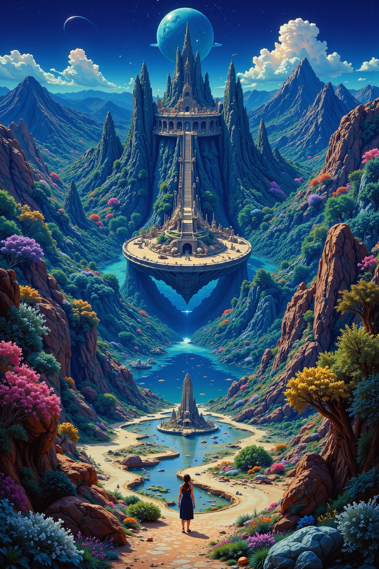 Atlantis, lost city beneath the sea beautiful  landscape, morning, woman, very intricate, very detailed, sharp, bright, colorful, <lora:Hand v2:0.5> <lora:Anti-Blur:1><lora:Insane Detail Slider:0.25>  <lora:flux.1_lora_flyway_Epic-detail_v2:0.3> <lora:fluxenhancer:0.25> <lora:90s-anime:1> retro anime, 77oussam 90s, studio ghibli style, 1990s anime