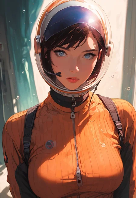 masterpiece,best quality, highly detailed, score_9, score_8_up, score_7_up, score_6_up, source_cartoon,
BREAK
1MILF, spacesuit unzipped, (zero-g simulator: floating pens) anchoring via vacuum hose
BREAK
helmet fogging from heavy breathing, liquid bubbles floating between bodies
BREAK
emergency alarm blinking, mission control voice distortion
BREAK
dynamic light, warm_light, vibrant colors warm_colors, soft focus, high contrast, textured surfaces, depth of field, golden hour lighting, dramatic shadows, rich details, nature-inspired color palette, playful composition.
,dynamic angle,dynamic light,background,