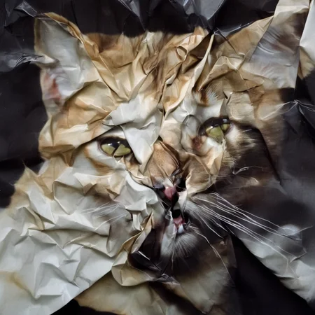 crumpled paper