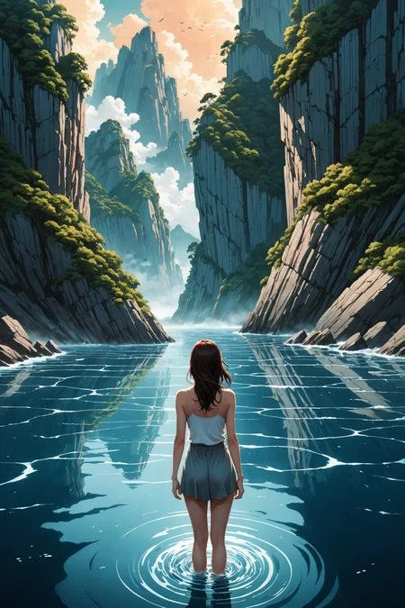 by Cyril Rolando and José Clemente Orozco and Miho Hirano, landscape, depth of field, <lora:more_art:0.20><lora:huge_anime_eyes:0.85><lora:attractive:0.75><lora:great_lighting:1.00><lora:aesthetic:0.85><lora:photorealistic_portrait:0.85><lora:clothing_slider:1.00><lora:RMSDXL_Enhance:0.35><lora:RMSDXL_Creative:0.35><lora:RMSDXL_Photo:0.45><lora:RMSDXL_Darkness_Cinema:0.50><lora:XDetail_heavy:0.45><lora:perfect_eyes:0.15><lora:perfect_hands:0.15><lora:midjourney:-0.15><lora:looking_at_viewer:0.75>