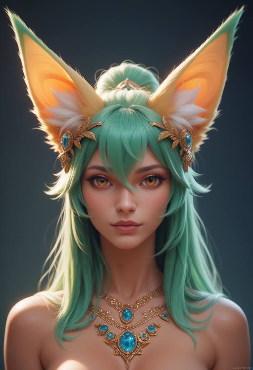 ((score_9), score_8_up, score_7_up), score_6_up, score_4_up, score_5_up, artful dreamy masterpiece,  Non-Human Character Design with Personality: A character design that portrays a non-human creature, like a majestic dragon or a mischievous kitsune, with a unique and expressive form that conveys personality and depth.