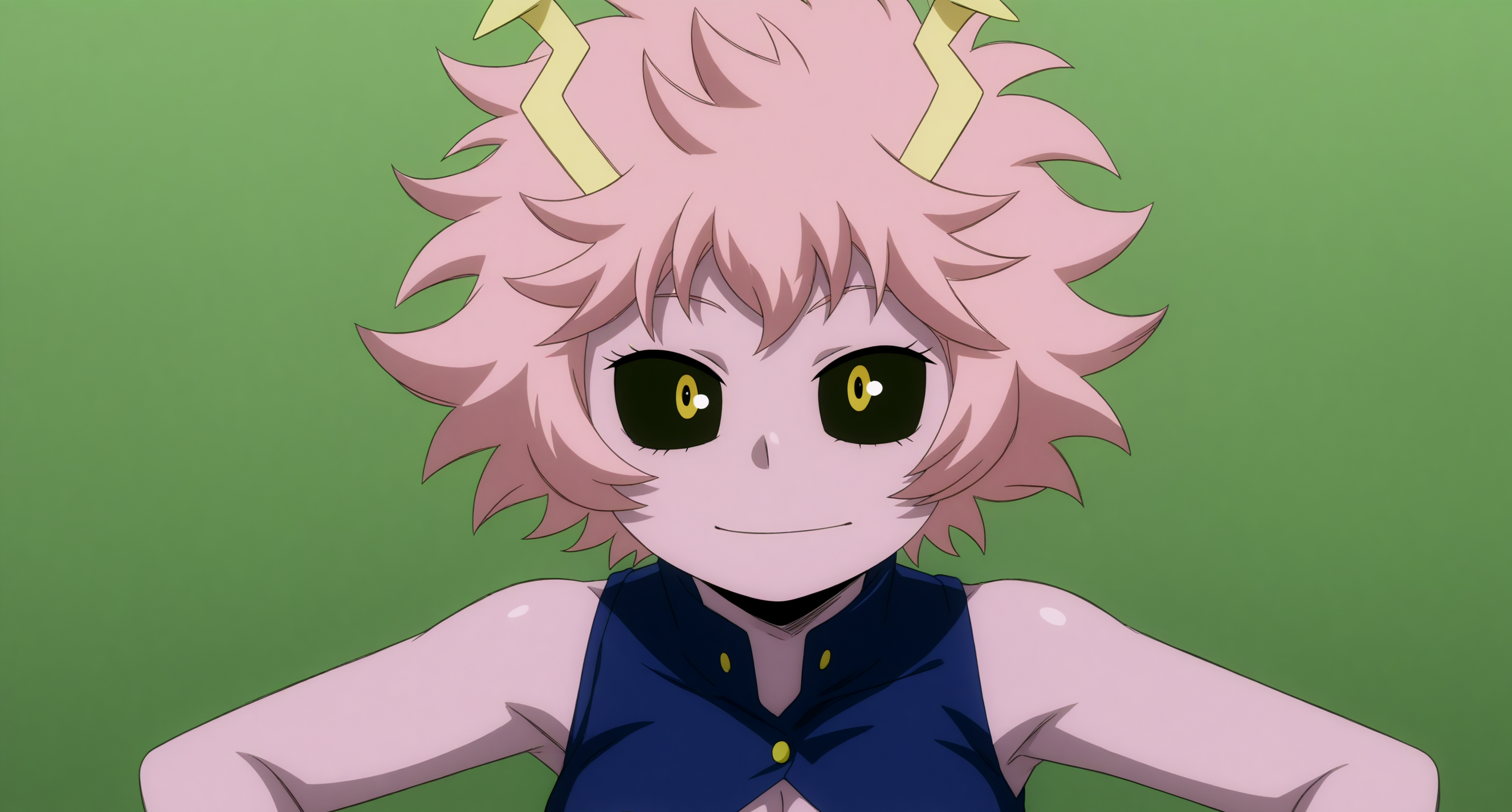 Ashido_Mina, solo <lora:My_Hero_Academia-Ashido_Mina-PDXL:0.8>