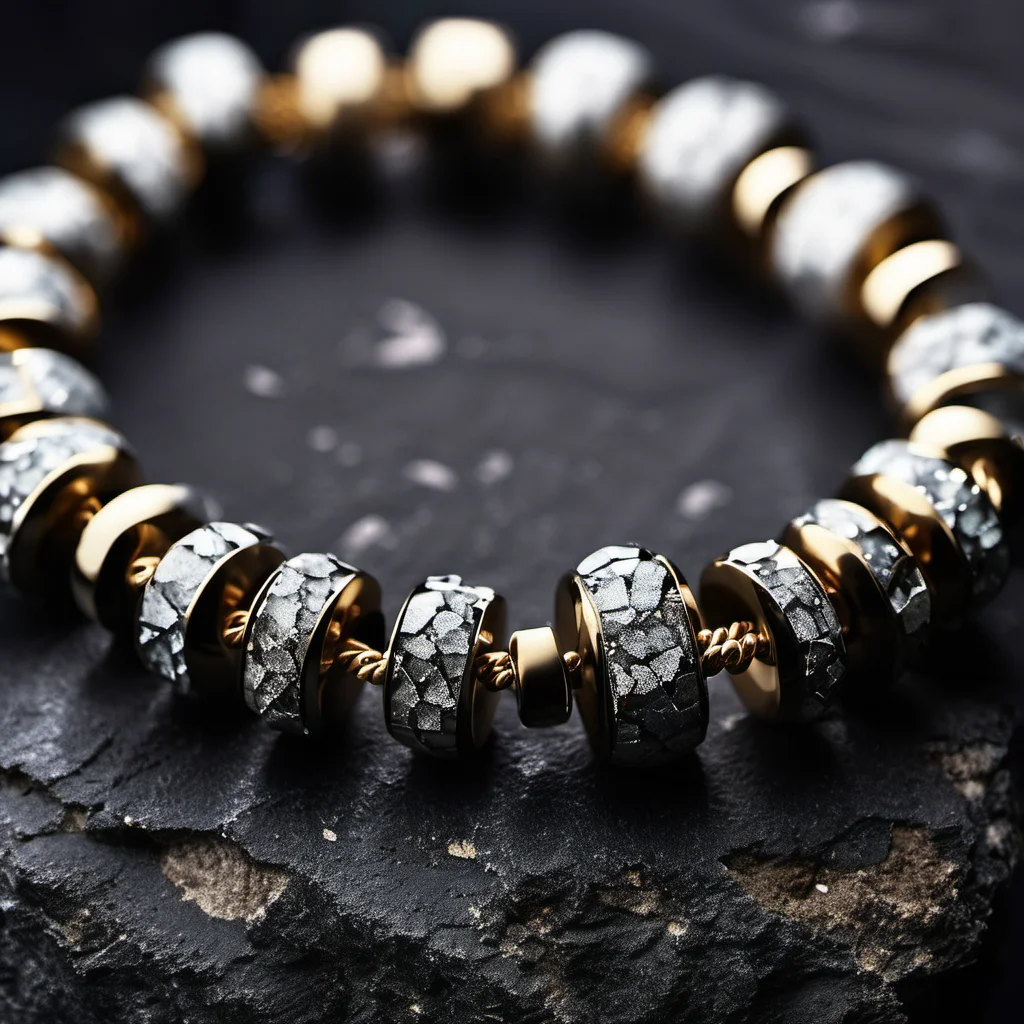 cinematic photo jewelry, oldstone bracelets, (masterpiece,best quality:1.6),Fearful, Contax G1/G2 Camera ,film camera, , cracked sandstone weathered, dark, simple background
<lora:sandstone-SDXL-m:1> . 35mm photograph, film, bokeh, professional, 4k, highly detailed