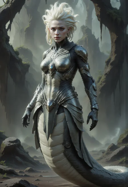 4qu4, UHD 32k fantasy movie still, A beautiful 20-year old female Naga closeup, white hair, intricate detailed face, beautiful face, outside palace background, trending on artstation, sharp focus, studio photo, intricate details, sharp focus, studio photo, intricate details, highly detailed, sf, intricate artwork masterpiece, ominous, matte painting movie poster, golden ratio, trending on cgsociety, intricate, epic, trending on artstation, by artgerm, vibrant, production cinematic character render, ultra high quality model, studio lighting, detailed skin, ultra realistic, bokeh, sharp features, close up portrait photo, fantasy world, Stunning visuals, Texture, beautiful face features, High Detail, Perfect Composition, in shadow with shafts of light, high contrast, silhouetted, chiascuro, MurphFSF