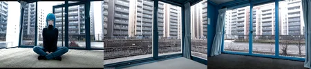 (otherworldly), highly insanely detailed, masterpiece, top quality, best quality, highres, 4k, 8k, RAW photo, (very aesthetic, beautiful and aesthetic),
1girl, asian female, facing viewer, turtleneck, pants,
<lora:MM5-v1:0.7>, blue wall, window, sitting, Magic Mirror Car, MM5, indoors,
1girl, solo,
(__lazy-wildcards/char/haircolor__),âââ