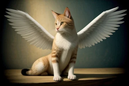 ,(Masterpiece:1.2, high quality),
 cat, :3,  
<lora:cat_20230627113759:0.8> angel wings
