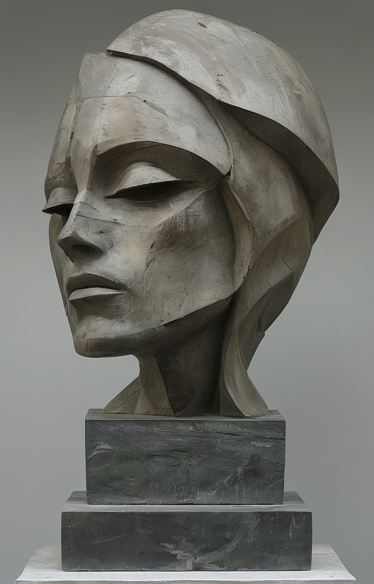 masterpiece,best quality,<lora:tbh133-sdxl:0.85>,landscape,drawing,style of Raymond Duchamp-Villon,sculpture,