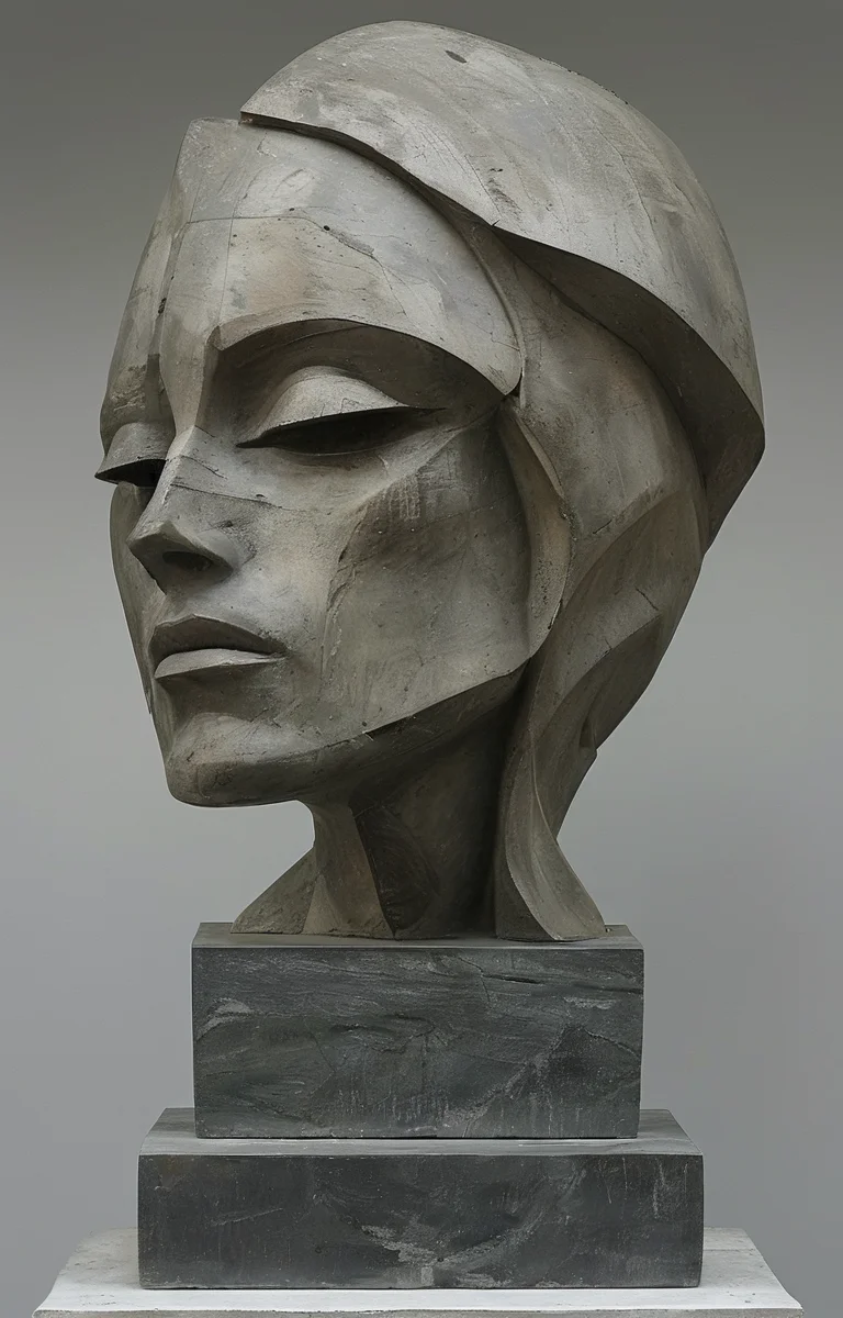masterpiece,best quality,<lora:tbh133-sdxl:0.85>,landscape,drawing,style of Raymond Duchamp-Villon,sculpture,