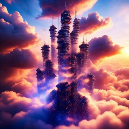 (cloudtowers style:1) <lora:djzCloudTowersV21:1>