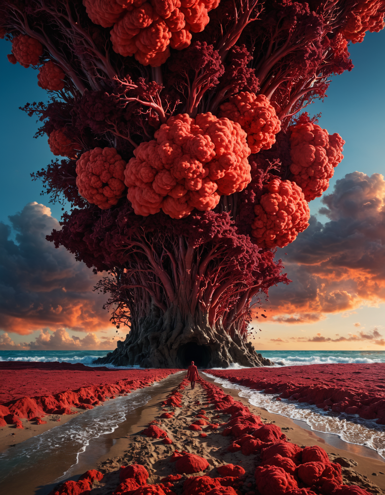 by Zack Snyder, by Daan Roosegaarde, by Emiliano Di Cavalcanti , red, coral, crimson, maroon, burgundy, (what could have been:1.4), mixed media, highly detailed and hyper surrealistic, perfect composition, harmonic colors, dramatic lighting
<lora:add-detail-xl:0.5> <lora:xl_more_art-full_v1:0.5>