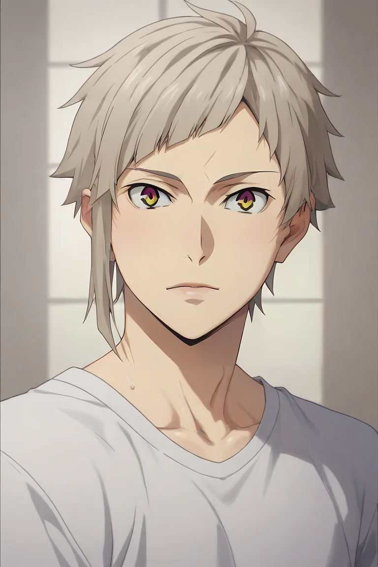 score_9, score_8_up, score_7_up, source_anime, (realistic:0.6), looking at viewer, upper body, , 1boy, solo, male focus, <lora:atsushi_nakajima_pony:0.78>, atsushi_nakajima, , ,, biopunk, , <lora:sdxl_lightning_8step_lora:1>