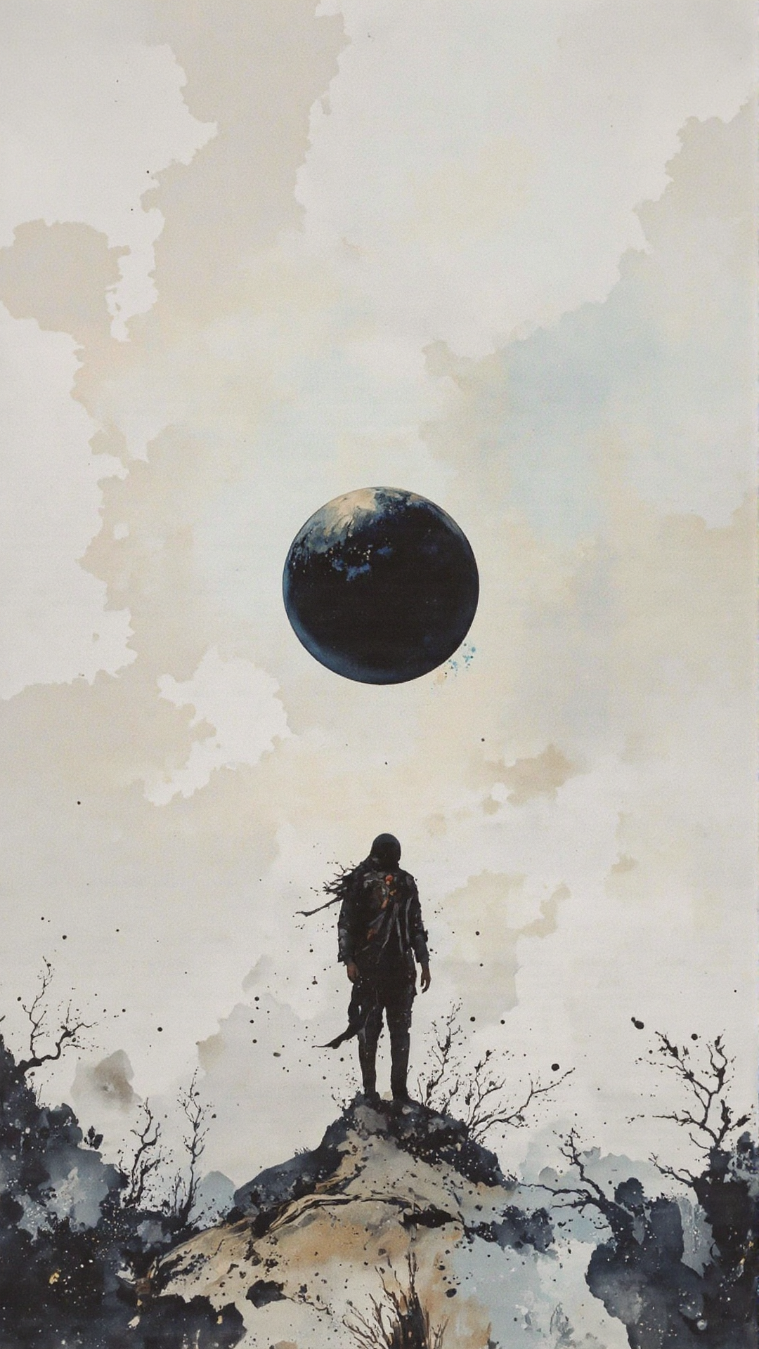 A hauntingly beautiful scene unfolds: a boundless expanse of pure white, punctuated by a solitary, pitch-black orb suspended mid-air, seemingly defying gravity's grasp. The sphere's surface is smooth, unblemished, and devoid of any discernible texture or features, yet its presence warps the surrounding environment, creating an eerie distortion that ripples outward like the gentle lapping of waves on a still pond. As if time itself has been warped, the atmosphere appears frozen, with nary a hint of atmospheric haze or mist to mar the pristine whiteness. The overall effect, abstract style of Bruce Holwerda  expired film photograph, <lora:Bruce Holwerda.safetensors:0.7> abstract style of Bruce Holwerda <lora:expiredfilm-000006.safetensors:0.5> expired film photograph <lora:MJ6.1_Flux-PRO.safetensors:0.5> <lora:aidmaFLUXPro1.1-FLUX-v0.3.safetensors:0.5>