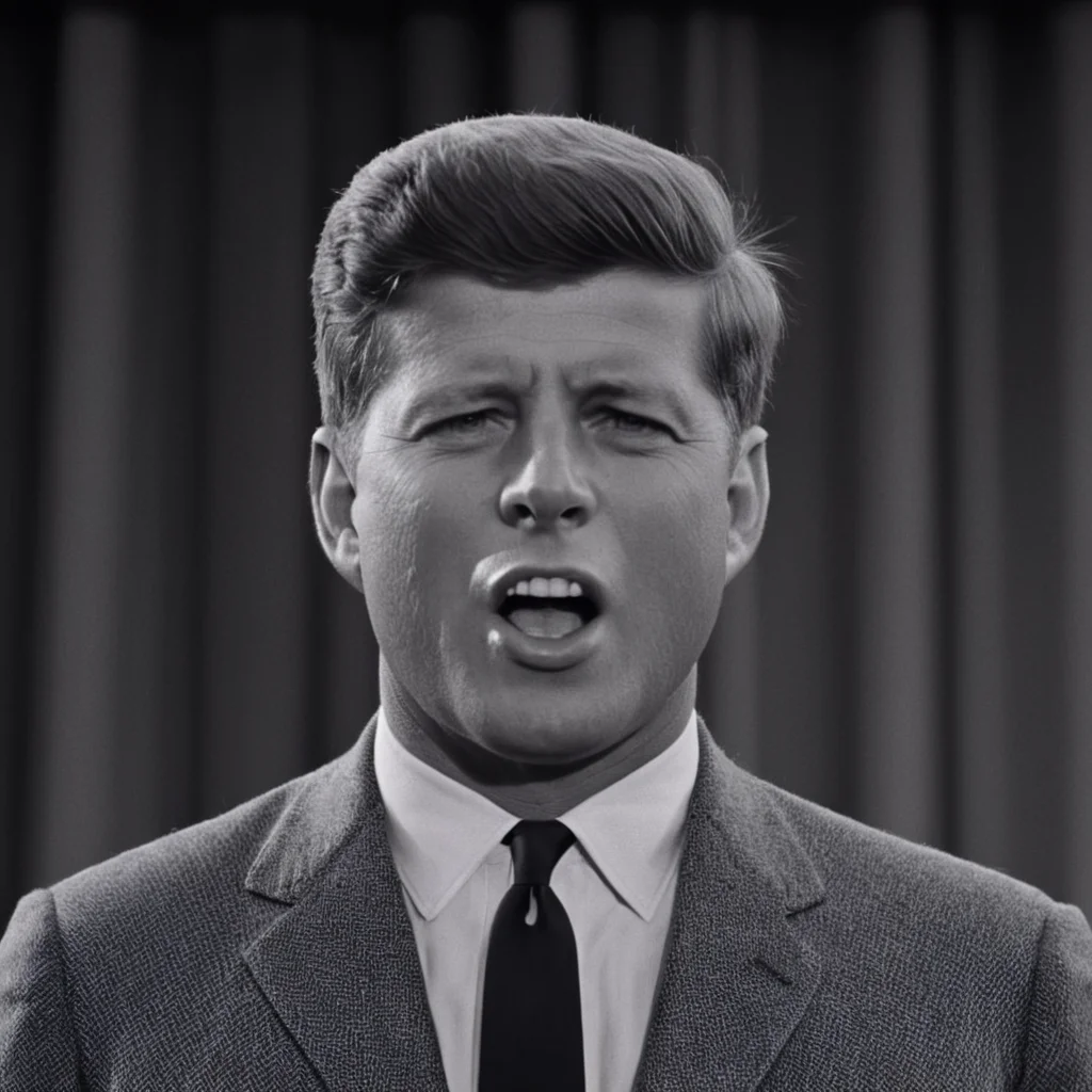 cinematic film still of <lora:1960's style:1>
In the 1960's john f kennedy a man in a suit and tie speaking into a microphone,open mouth,shirt,1boy,monochrome,greyscale,male focus,necktie,collared shirt,blurry,formal,suit ,realistic,realism, detailed, perfection,perfect,filmic,retro,vintage,classic,different haircut,different look,different style,1960's style , 1960 style, shallow depth of field, vignette, highly detailed, high budget, bokeh, cinemascope, moody, epic, gorgeous, film grain, grainy