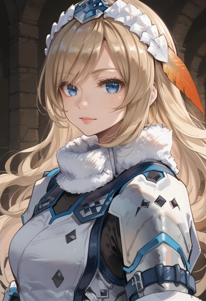 (score_9:0.9),score_8_up,score_7_up,rating_safe,anime style,(zPDXL),<lora:Barioth X Gunner Armor ponyXL v1.2:0.72>,mature female,milf,<lora:MatureFemalePony:0.5>,barioth x gunner armor,white headband,white fingerless gauntlets,solo,1girl,blue eyes,upper body,looking at viewer,
