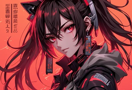 In the style of anime, a stunning young woman. , <lora:bv-neoartsty.safetensors:1.0:1.0>