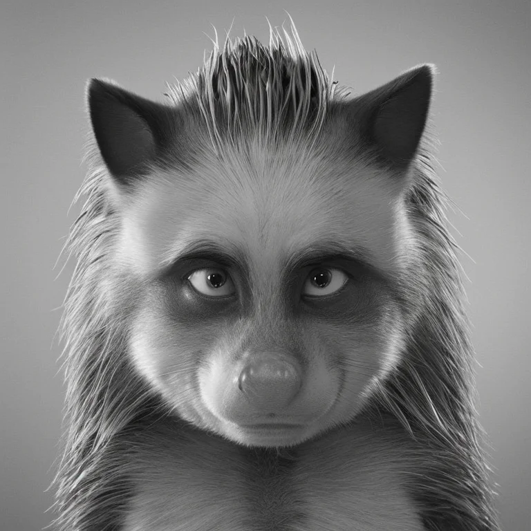 portrait photo of Sonic the hedgehog, highly detailed, by karsh