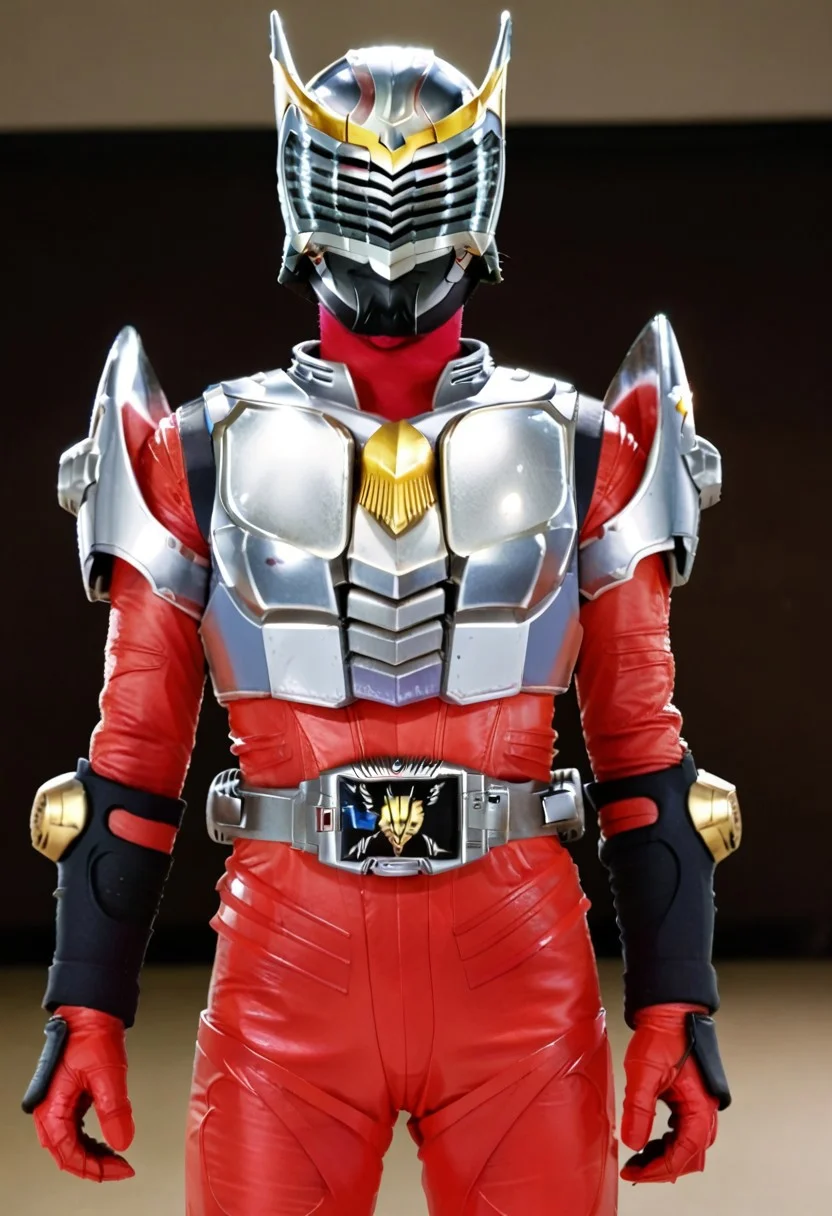 solo, hawk, red bodysuit, silver armor, helmet, tokusatsu, rider belt
