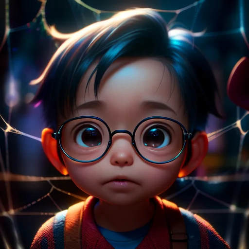 close up of a cute boy playing, background is sunny living room, Cobwebber, (disney artwork:1.1), highly detailed hair, highly saturated, sharp focus, bokeh, artstation, character design by mark ryden and pixar and hayao miyazaki, daz, unreal engine, vray, hyperrealistic, octane render,
<lora:theovercomer8sContrastFix_sd15:1>