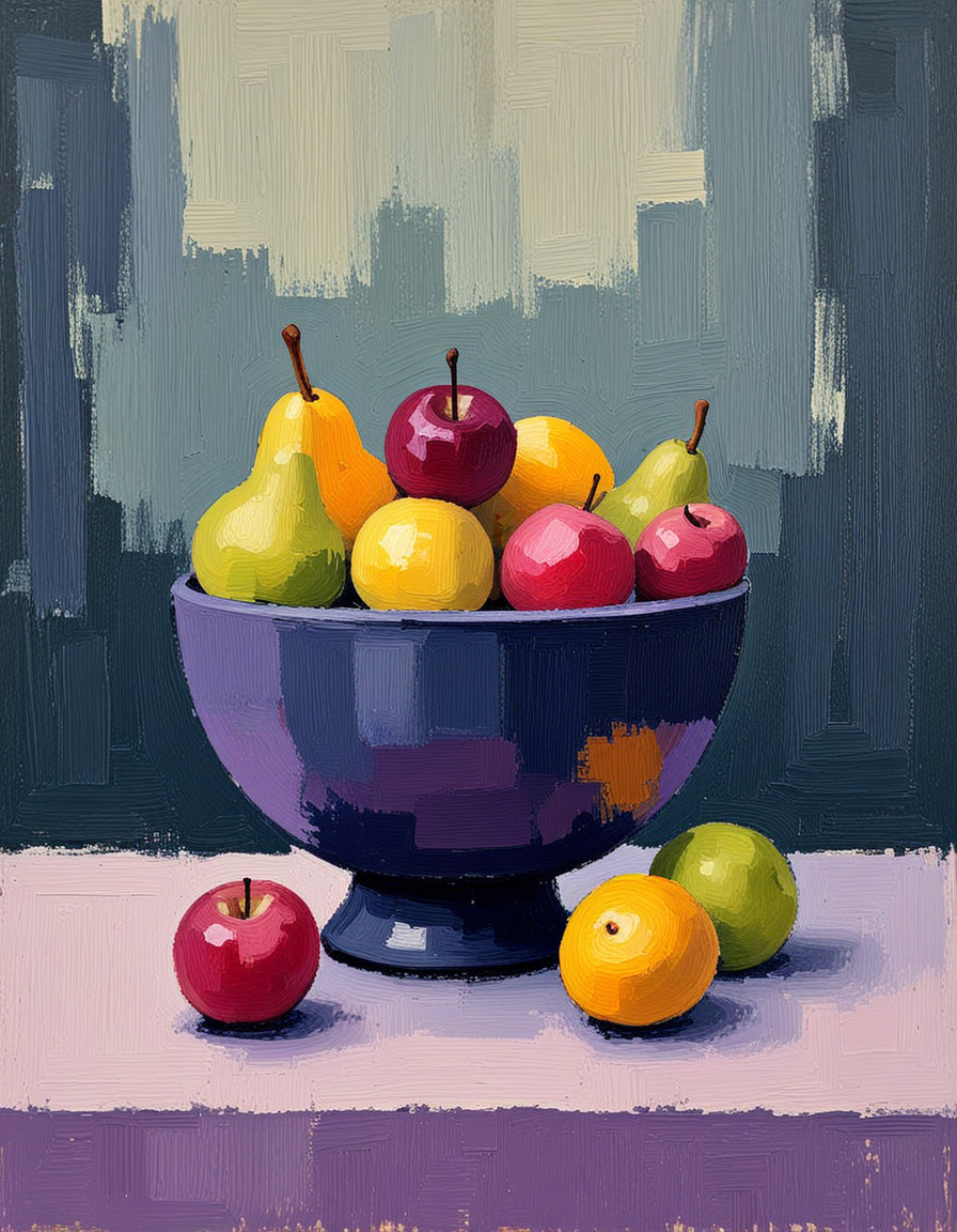 novuschroma style bowl of fruit <lora:113_novuschroma_1:1>, <lora:sdxl_lightning_8step_lora:1>