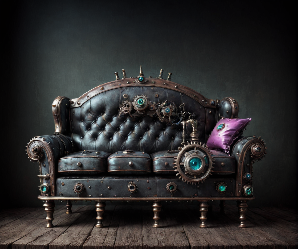 steampunk, couch, <lora:drkkaw_epoch_10:0.8>,