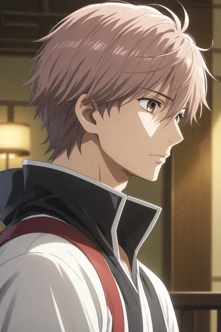 score_9, score_8_up, score_7_up, , rating_safe, intricate details, , , depth of field, 1boy, solo, male focus, <lora:taichi_mashima_pony:0.74>, taichi_mashima, brown hair, brown eyes, short hair, bangs, hair between eyes, profile, fantasy land, indoors, dark, twisted torso, relaxed, ninja costume, <lora:sdxl_lightning_8step_lora:1>