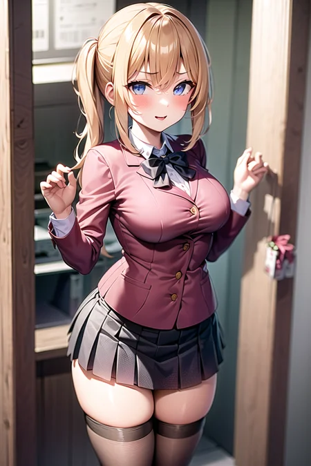 1girl, skirt,