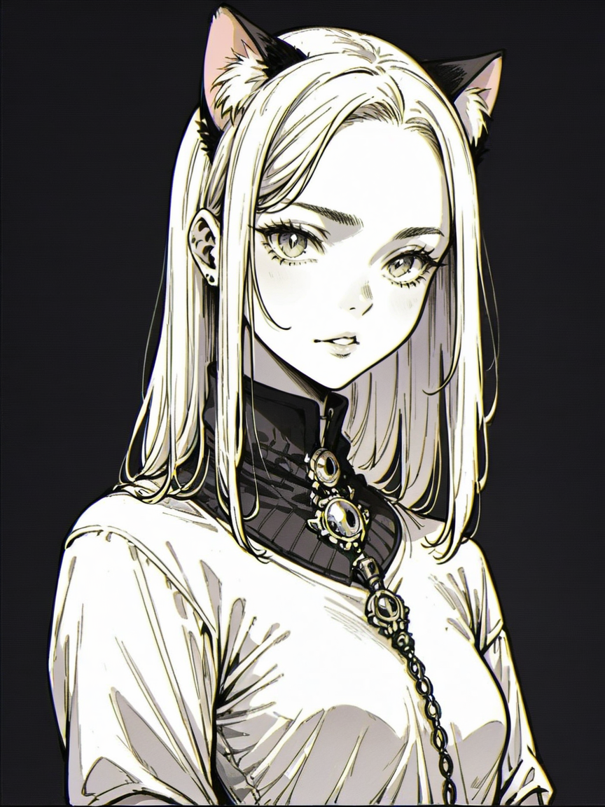 score_9, score_8_up, score_7_up, score_6_up, score_5_up, score_4_up,   <lora:gl1tchm4ng4XLP:0.7> gl1tchm4ng4, 1girl, cat