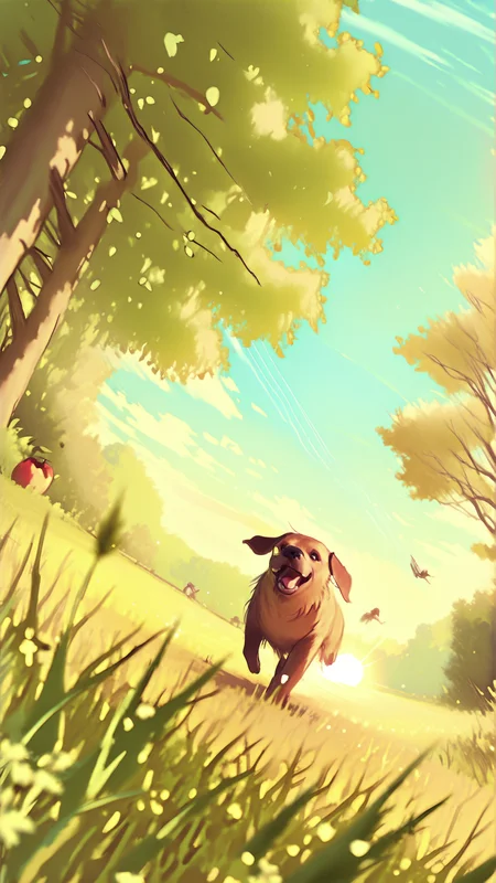 masterpiece, newest,absurdres,incredibly absurdres, best quality, amazing quality, very aesthetic,
2girls, running, field, dog, apple tree, dutch angle, contrail, sun, blurry foreground, fisheye,
<lora:MJET:1> MJET <lora:BlueFley_Style_-_Illustration:1> by_bluefley <lora:Elegence_Niji:1> 3l3ganc3 <lora:Lifeline_Illu_Edition:1> LL-Illu