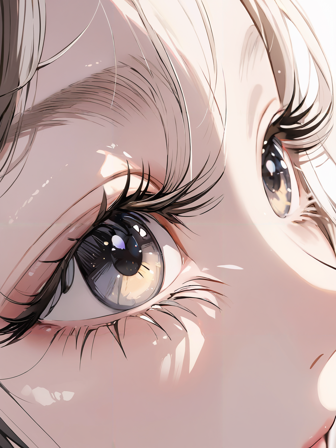 masterpiece,ultra-detailed,best quality,8K,illustration,cute face,clean skin ,shiny hair,girl,ultra-detailed-eyes,simple background, <lora:add-detail-xl:1> <lora:eyelashes_XL_V1.0:0.7> eyelashes,upper body