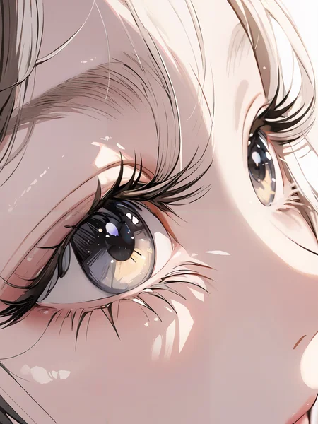 masterpiece,ultra-detailed,best quality,8K,illustration,cute face,clean skin ,shiny hair,girl,ultra-detailed-eyes,simple background, <lora:add-detail-xl:1> <lora:eyelashes_XL_V1.0:0.7> eyelashes,upper body