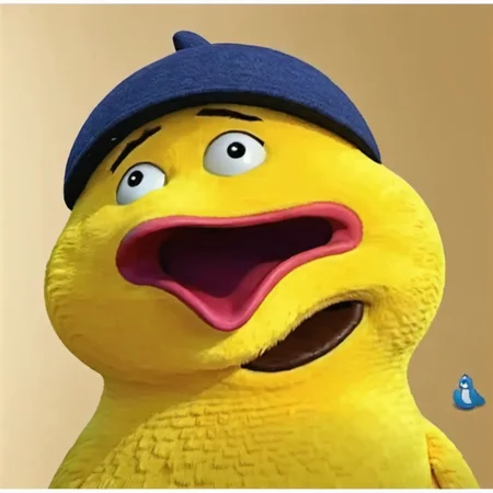 Funny emoticons, best quality, masterpiece, open mouth, big bird <lora:tt1:0.8>