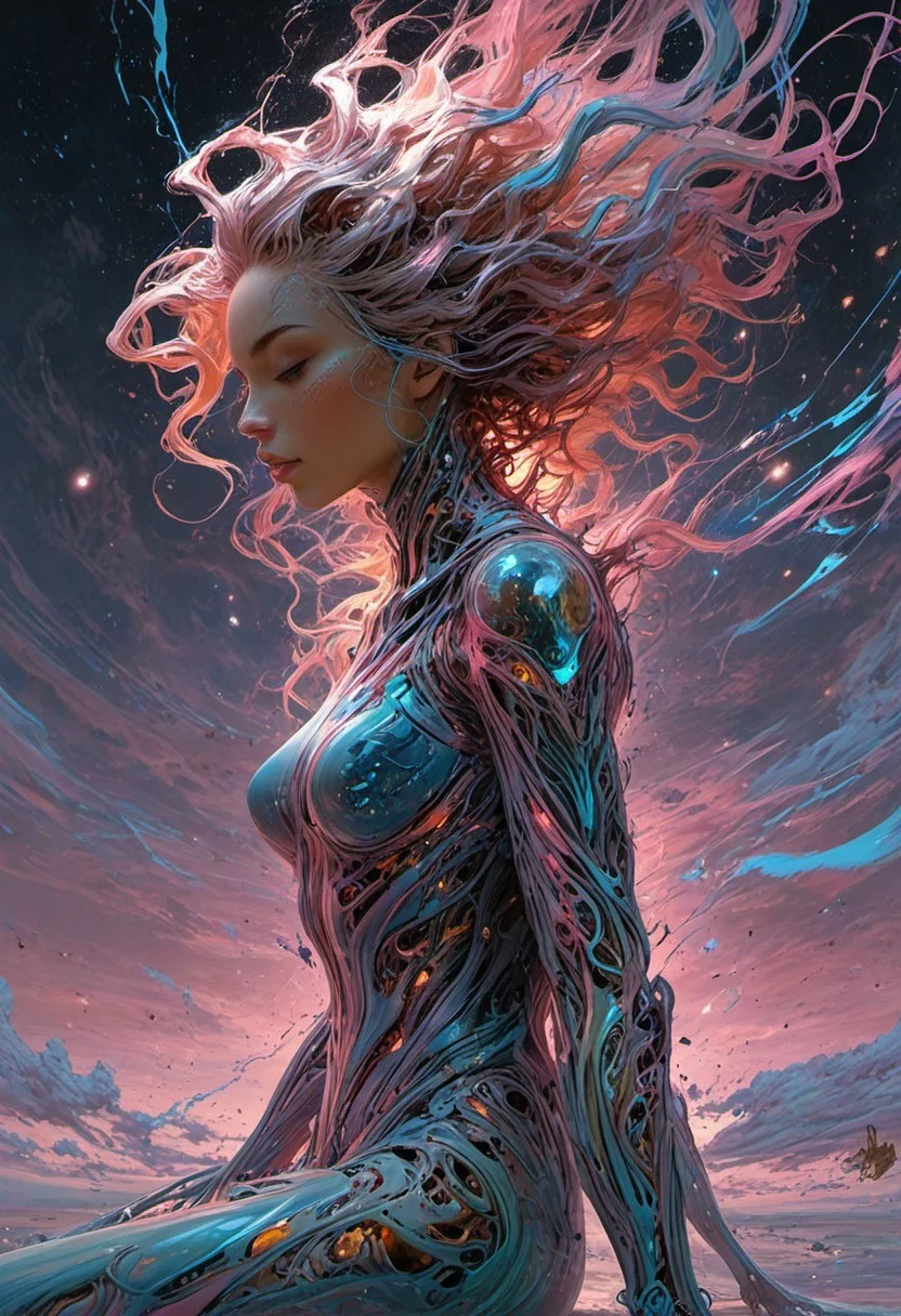 Pastel zbrush render of São Paulo. showcases the astral projection as a combination of wavy, futuristic outfit, includes existences amorphous to create a sense of rhythm and flow. Heather Theurer, The sky above ripples like water, great lighting, fenliexl, mixed media, surrealism, otclillsn, FRESHIDEAS Real Photography 2#
