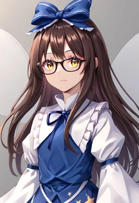 1girl, star, star_sapphire, bespectacled, glasses,
masterpiece, best quality, very aesthetic, absurdres,