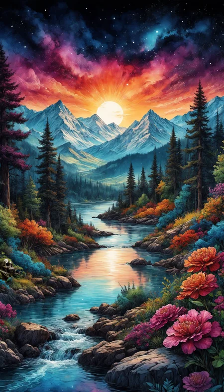 {
"prompt": "a lineart (vibrant alcohol ink sketch), magnificent and immersive, shiny imagination extravaganza, dark mystery, nature aesthetics, overwhelming discovery , amazing adventure, charming view, strange intriguing secret",
"negative_prompt": "doll, kid, child, river",
"prompt_expansion": "",
"styles": "['SAI Enhance', 'Fooocus Negative', 'SAI Photographic', 'Artstyle Hyperrealism']",
"performance": "Speed",
"steps": 18,
"resolution": "(1536, 2688)",
"guidance_scale": 4,
"sharpness": 2,
"adm_guidance": "(1.5, 0.8, 0.3)",
"base_model": "crystalClearXL_ccxl.safetensors",
"refiner_model": "None",
"refiner_switch": 0.5,
"sampler": "dpmpp_2m_sde_gpu",
"scheduler": "karras",
"seed": 7686302546487556080,
"lora_combined_1": "InkArtXL_1.2.safetensors : 0.7",
"lora_combined_2": "add-detail-xl.safetensors : 1.2",
"metadata_scheme": false,
"version": "Fooocus v2.2.1"
}