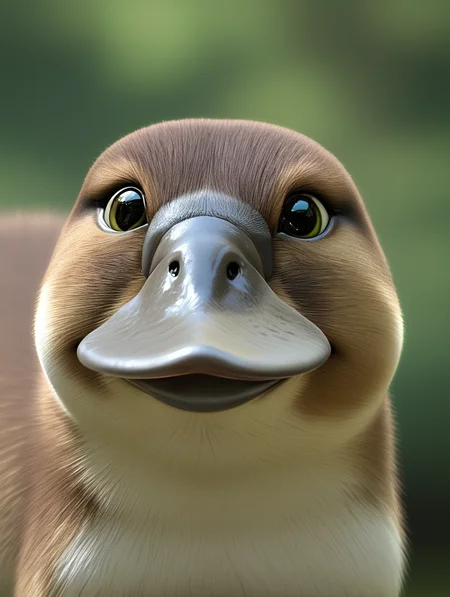 <lora:PlatyPonyXL:1>,platyponyxl,platypus,animal,animal focus,duck-billed,realistic,chilling howl,gradient hair,tattoo,disgust,solid circle eyes,beautiful_detailed_eyes,eye_contact,(skindentation:1.3),(refraction,contour_deepening,chromatic_aberration,bokeh,film grain,body blush,[wrinkled skin],detailed crease),yellow theme,dark orange Magenta background,dark green rope bridge,blurry background,