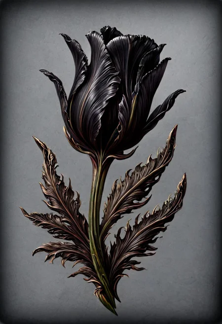 cg_darkscifi black tulip mm style flower ingrid-elias-style