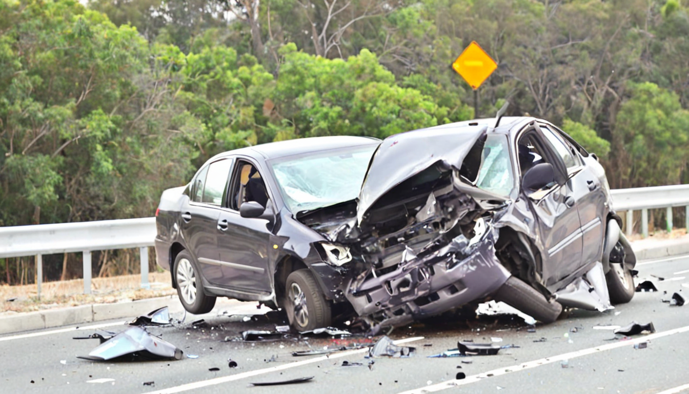 DTP, Car crash, side impact, <lora:DTP_2_:0.7>