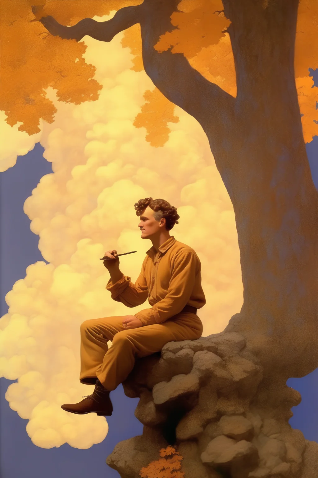 <lora:Maxfield Parrish Style:1>Maxfield Parrish Style - jim flora character maxfield parrish inspired