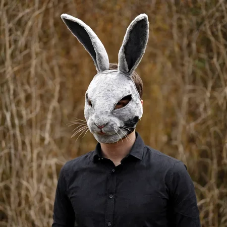 <lora:SDXL_Mask_Sa_May-000005:1> mask, a person in a bunny mask