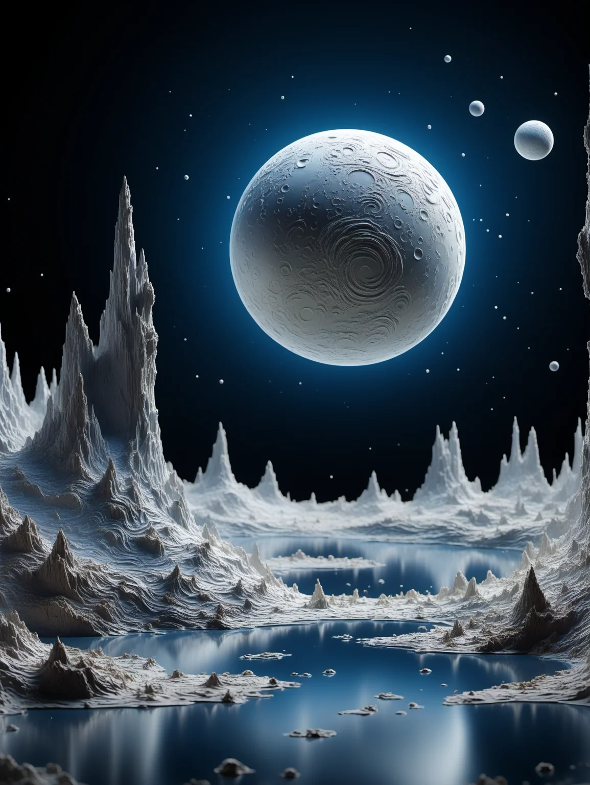 BJ_Full_Moon, water, no_humans, moon, scenery, planet, waves,
photo,8k,intricate,highly detailed,majestic,digital photography,(masterpiece, sidelighting, finely detailed beautiful eyes:1.2),hdr,realistic,high definition,
<lora:Full_Moon(7560):0.7>,
