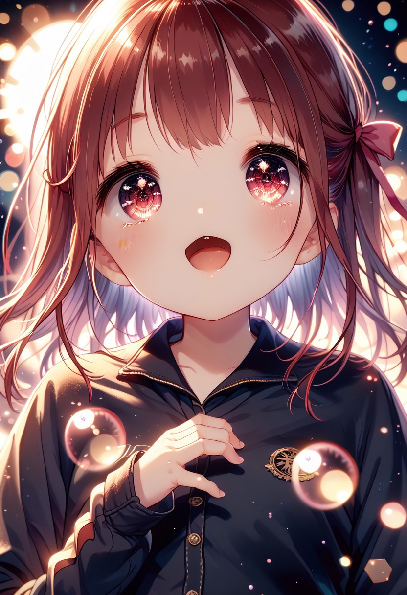 score_9, score_8_up, score_7_up, 1girl, YukiuCP, masterpiece, best quality, ultra high res, smiling, happy, (detailed eyes:1.2), faceless,pastel colors, Smile Open mouth, (flat color:1.3),(colorful:1.3) best quality, , extremely detailed wallpaper, looking at viewer,solo,floating colorful water,loli3,chinkasu, open mouth, blush, <lora:loli3XLv3:0.5>, dewy skin, perspiration on the skin,skin texture, fine lines, pores, natural imperfections, light reflections, glossy skin, shiny skin, Rim Lighting, Subsurface Scattering, God Rays, Chromatic Aberration, Bokeh, Lens Flare, Volumetric Lighting, Anamorphic Lens Flare, Bloom, Depth of Field,backlight, soft bounced lighting, soft natural lighting, candolelight, neon light, hard(soft) shadows, spot light,